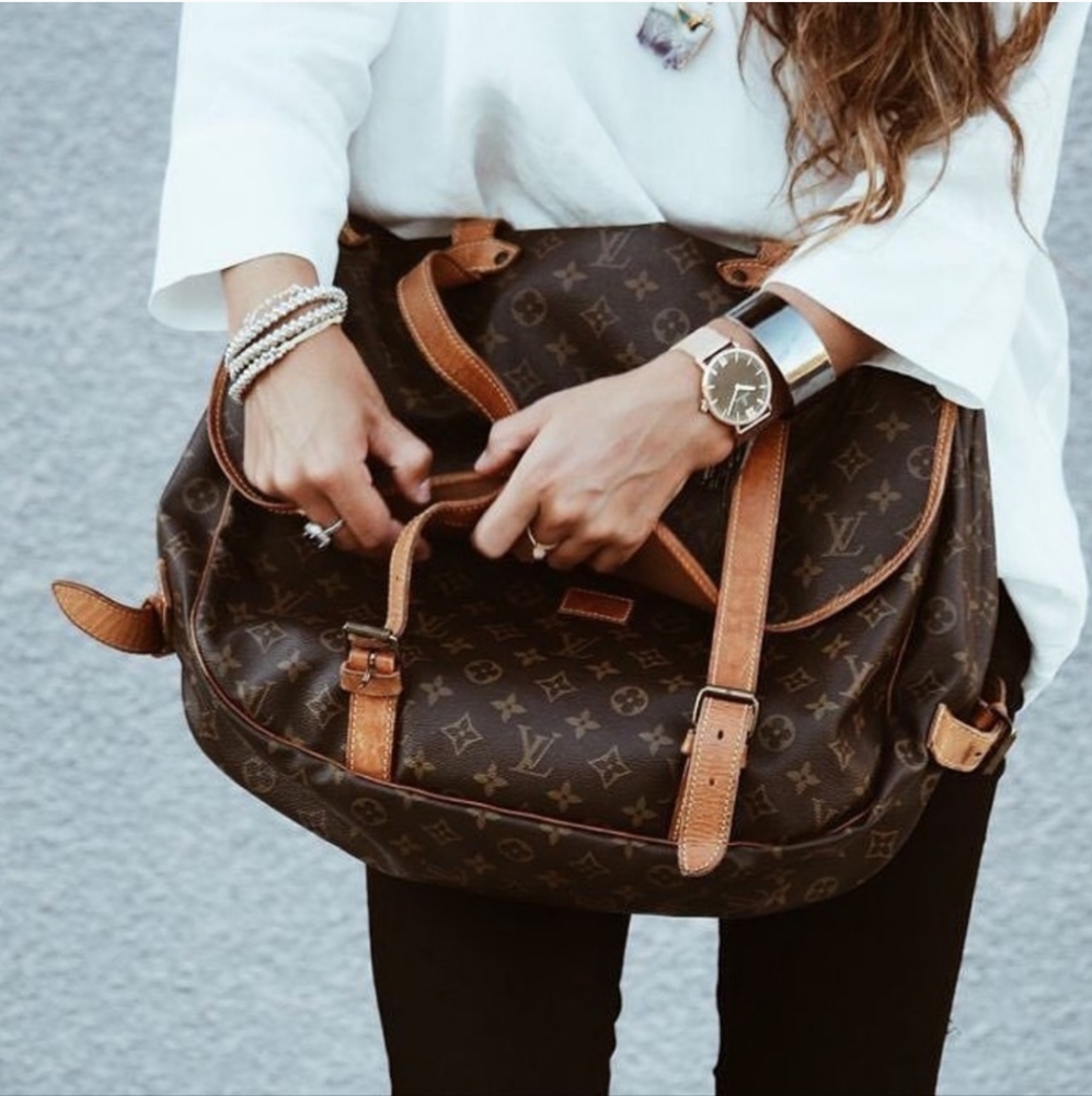 💯 Auth LV Saumur 35 - Picture 3 of 17